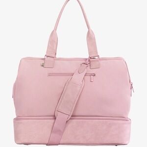 BEIS Atlas Pink Travel Weekender Bag